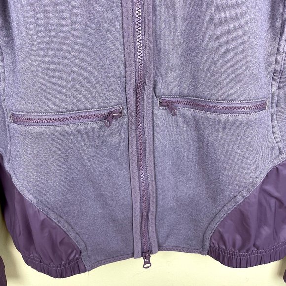 adidas by Stella McCartney Mauve Sample Zip Jacket S/M - Picture 5 of 12
